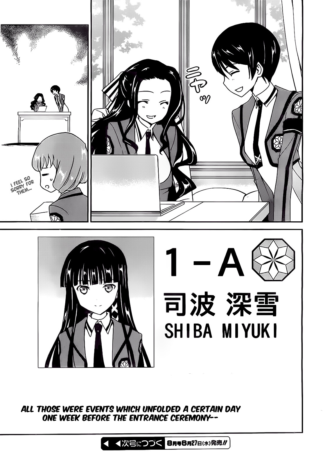 Mahouka Koukou no Yuutousei Chapter 2 page 37 - Chapter 2: Chapter 2