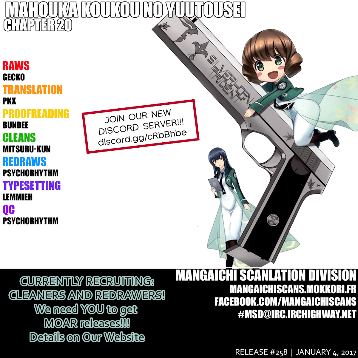 Mahouka Koukou no Yuutousei Chapter 20 page 1 - Chapter 20: Chapter 20