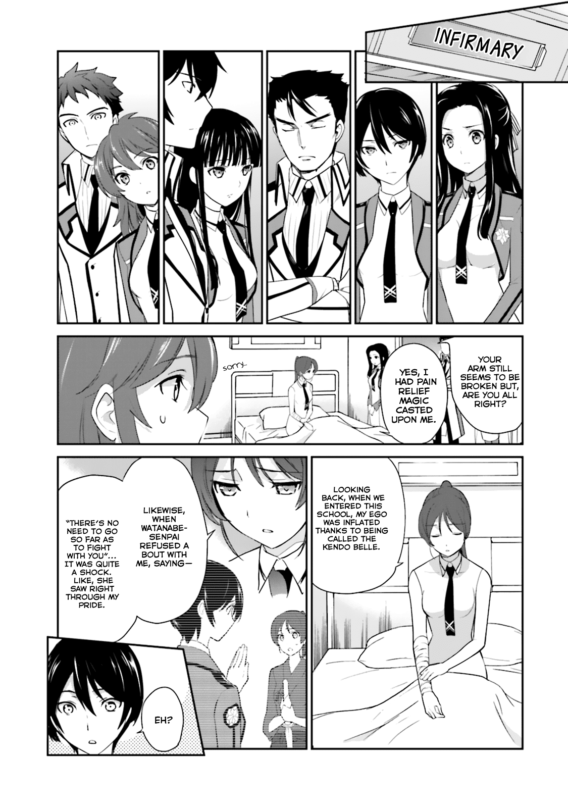 Mahouka Koukou no Yuutousei Chapter 20 page 19 - Chapter 20: Chapter 20
