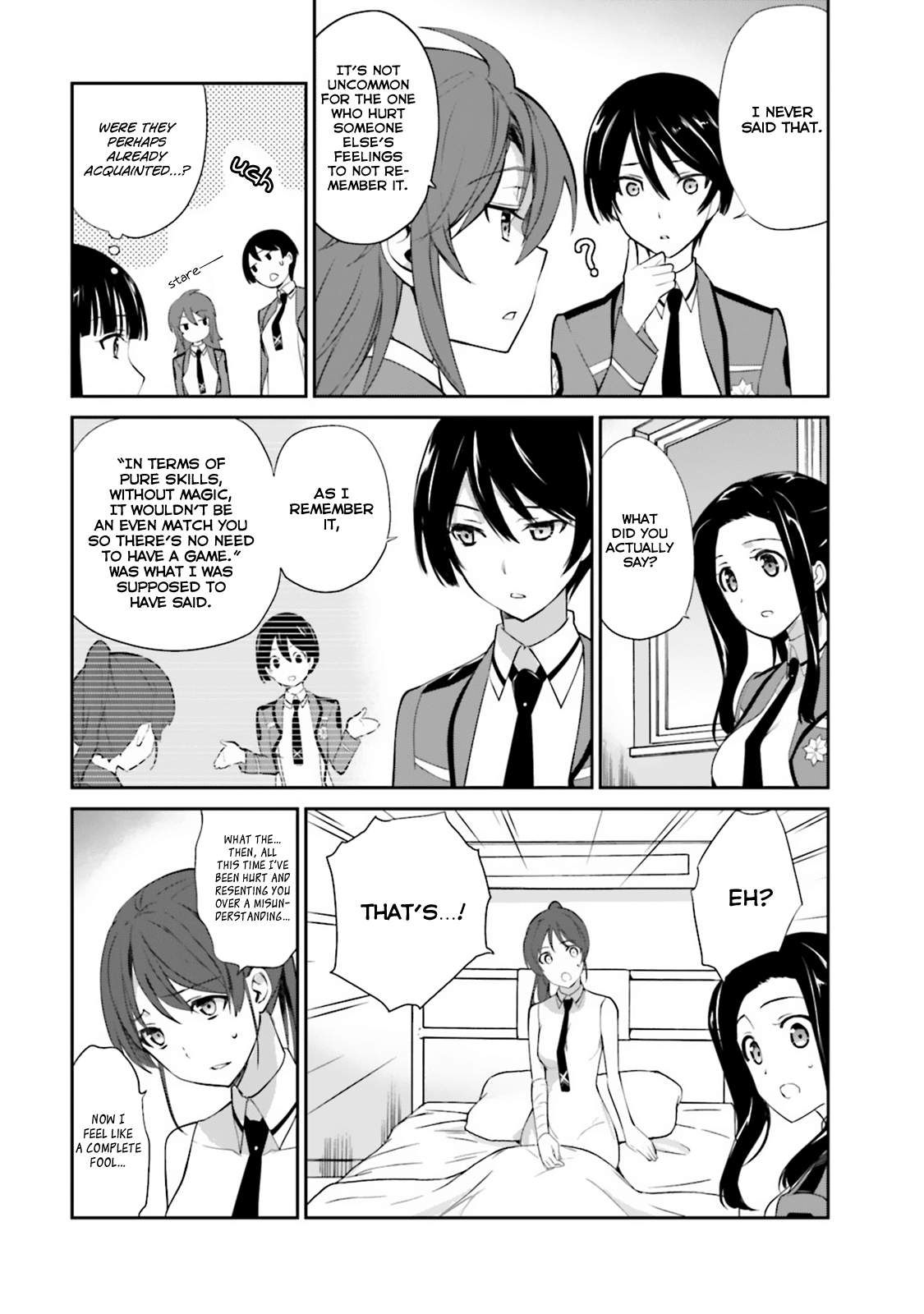 Mahouka Koukou no Yuutousei Chapter 20 page 20 - Chapter 20: Chapter 20