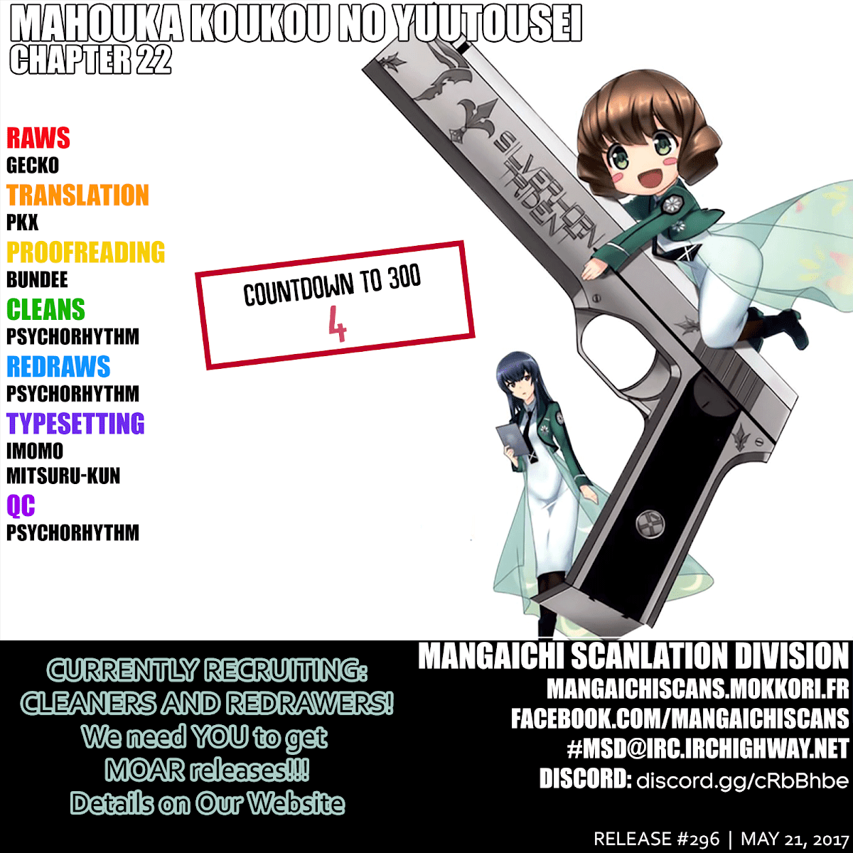 Mahouka Koukou no Yuutousei Chapter 22 page 1 - Chapter 22: Chapter 22