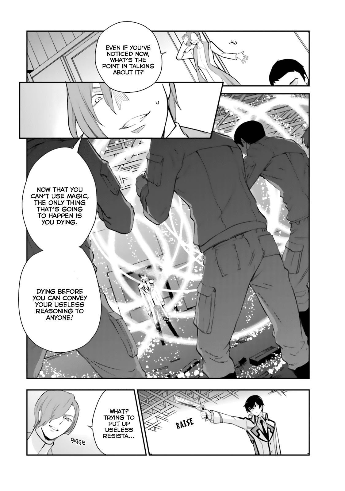 Mahouka Koukou no Yuutousei Chapter 22 page 10 - Chapter 22: Chapter 22