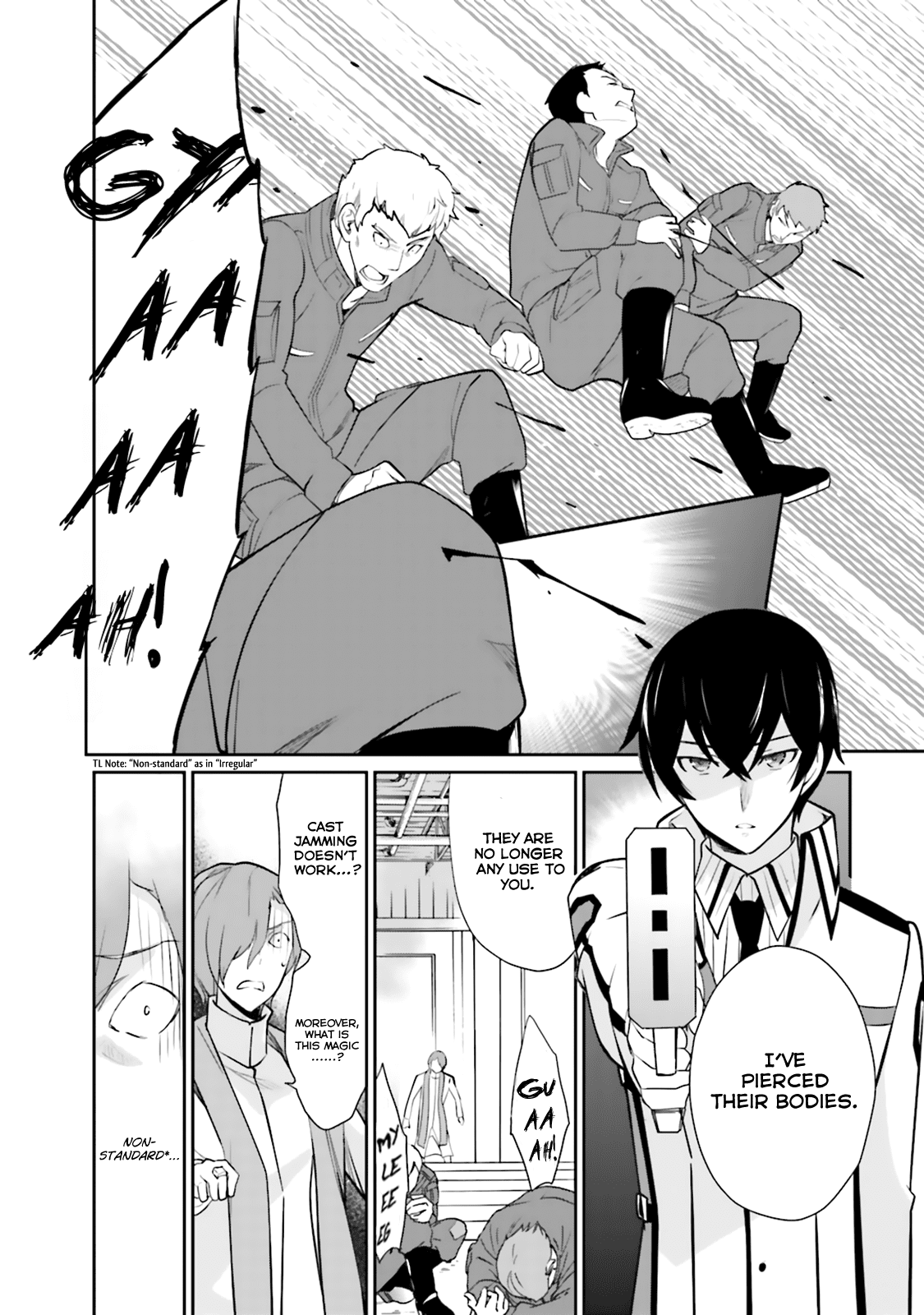 Mahouka Koukou no Yuutousei Chapter 22 page 11 - Chapter 22: Chapter 22