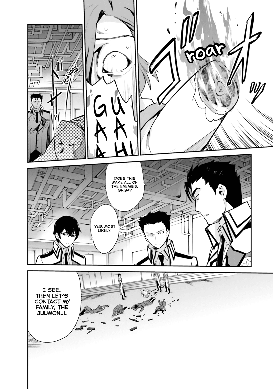 Mahouka Koukou no Yuutousei Chapter 22 page 17 - Chapter 22: Chapter 22