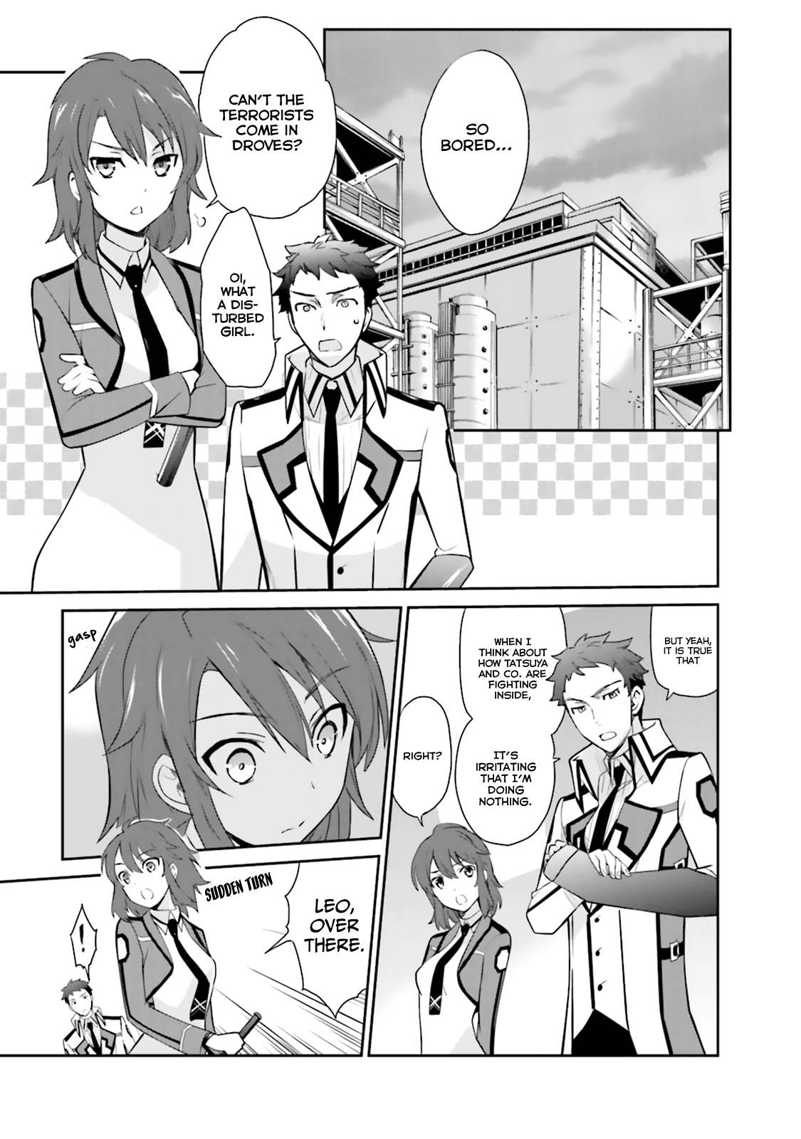 Mahouka Koukou no Yuutousei Chapter 22 page 4 - Chapter 22: Chapter 22
