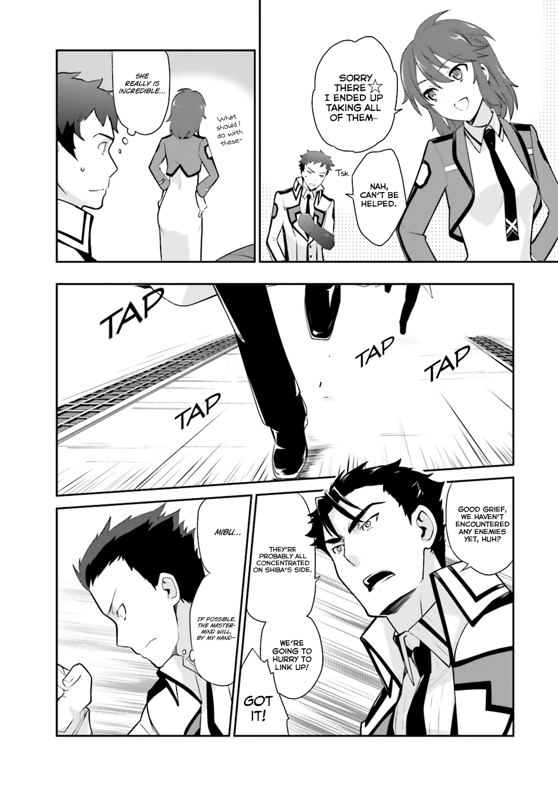Mahouka Koukou no Yuutousei Chapter 22 page 7 - Chapter 22: Chapter 22