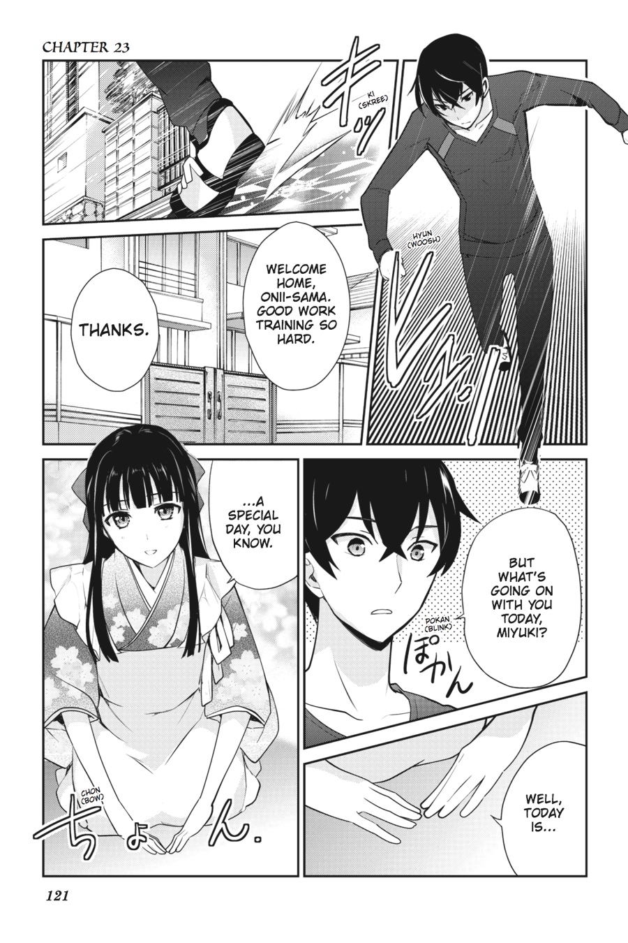 Mahouka Koukou no Yuutousei Chapter 23 page 1 - Chapter 23