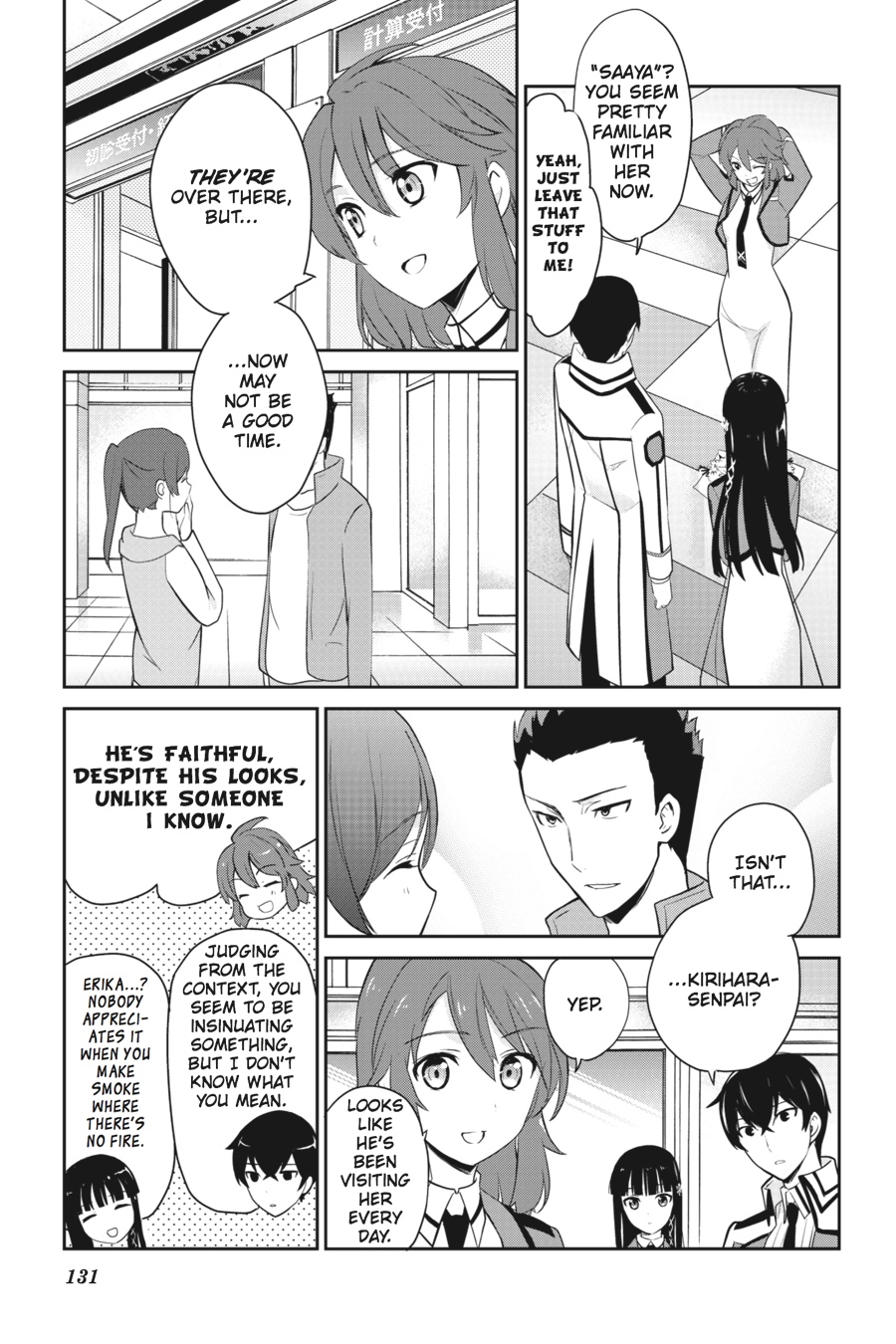 Mahouka Koukou no Yuutousei Chapter 23 page 11 - Chapter 23