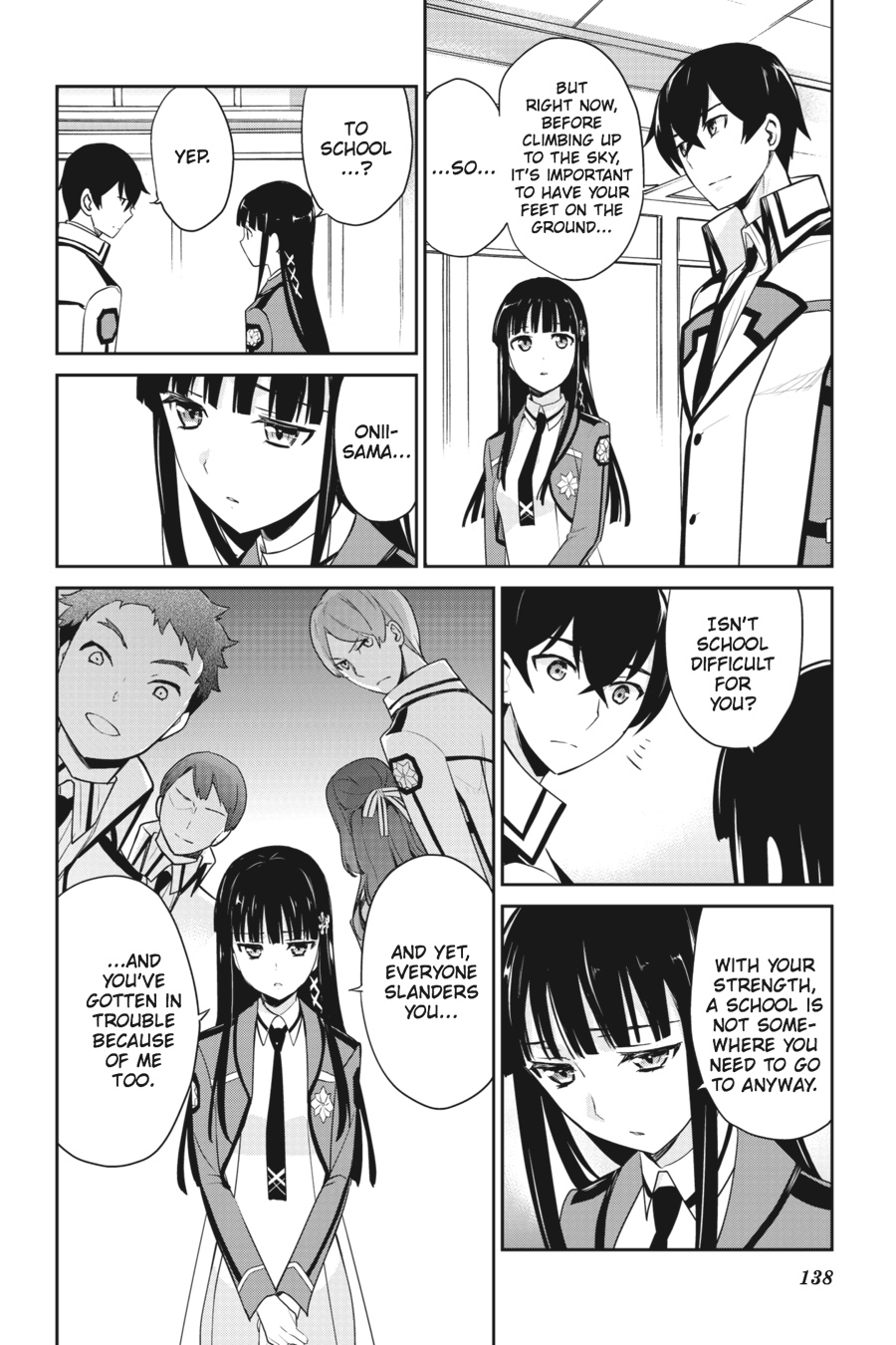 Mahouka Koukou no Yuutousei Chapter 23 page 18 - Chapter 23