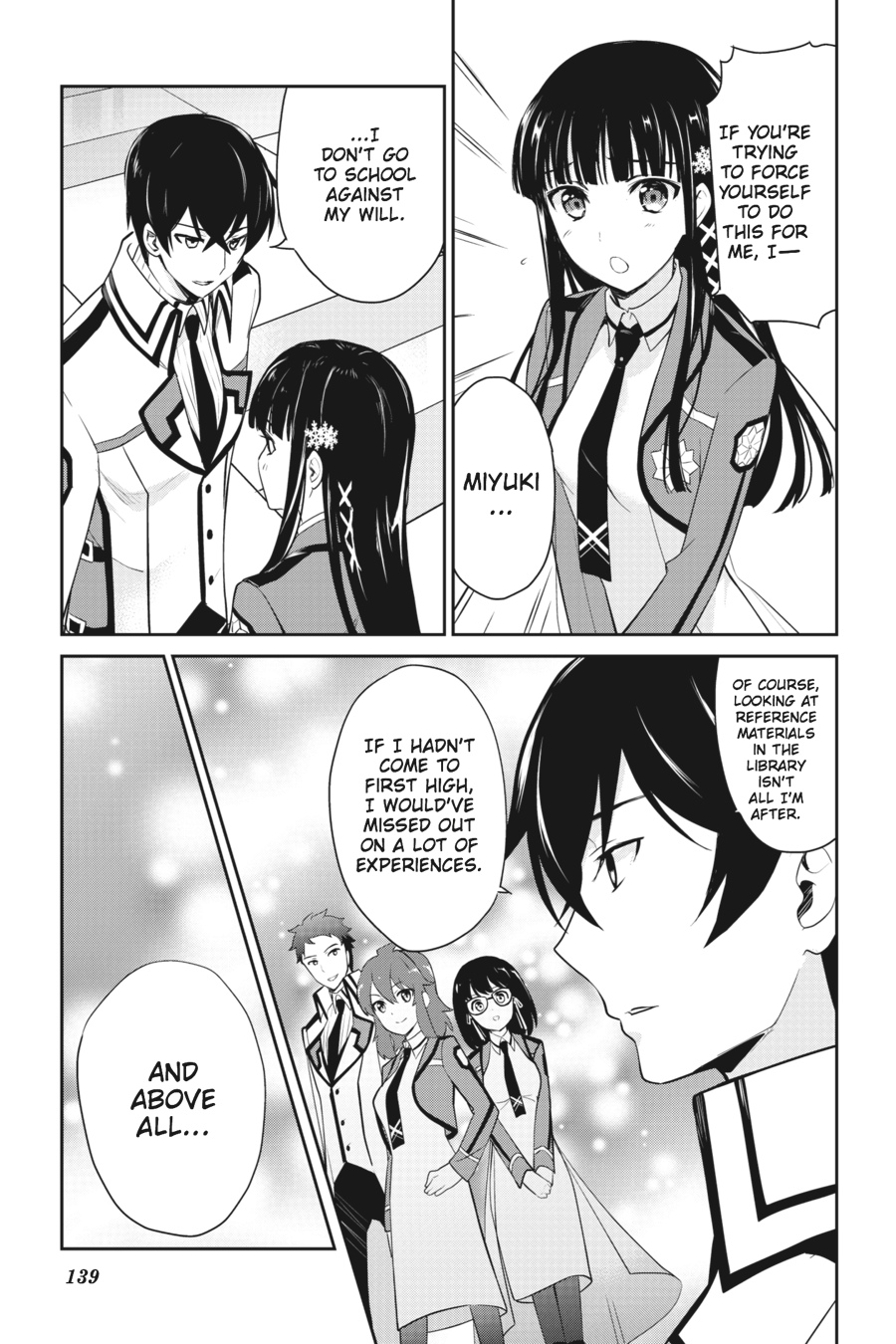 Mahouka Koukou no Yuutousei Chapter 23 page 19 - Chapter 23