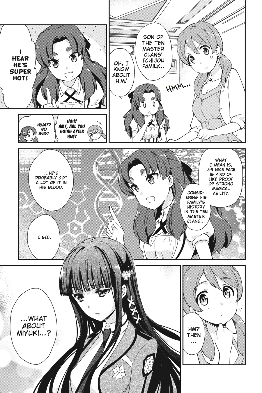 Mahouka Koukou no Yuutousei Chapter 24 page 10 - Chapter 24