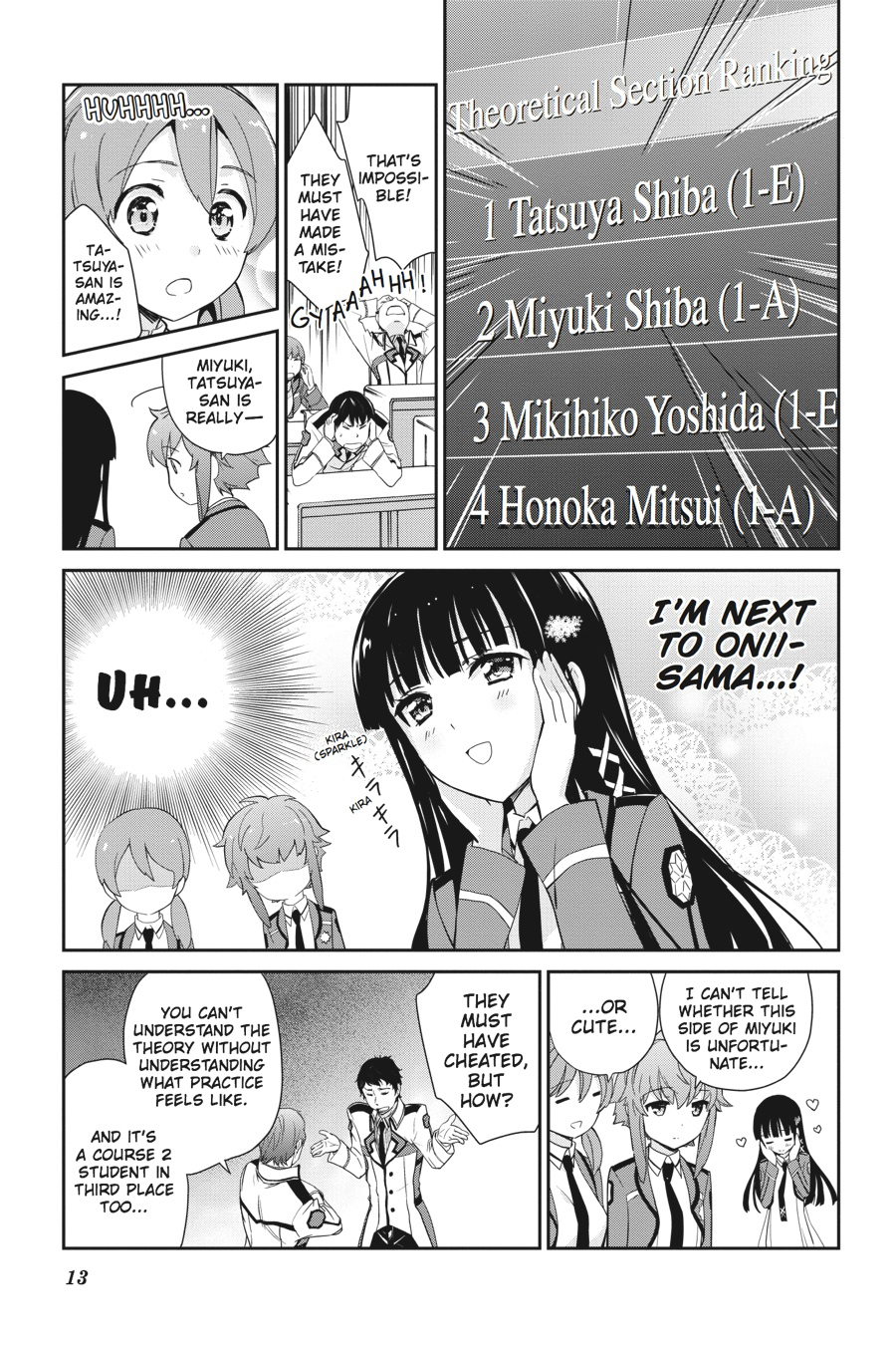 Mahouka Koukou no Yuutousei Chapter 24 page 14 - Chapter 24