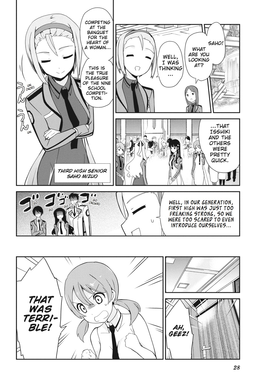 Mahouka Koukou no Yuutousei Chapter 25 page 10 - Chapter 25