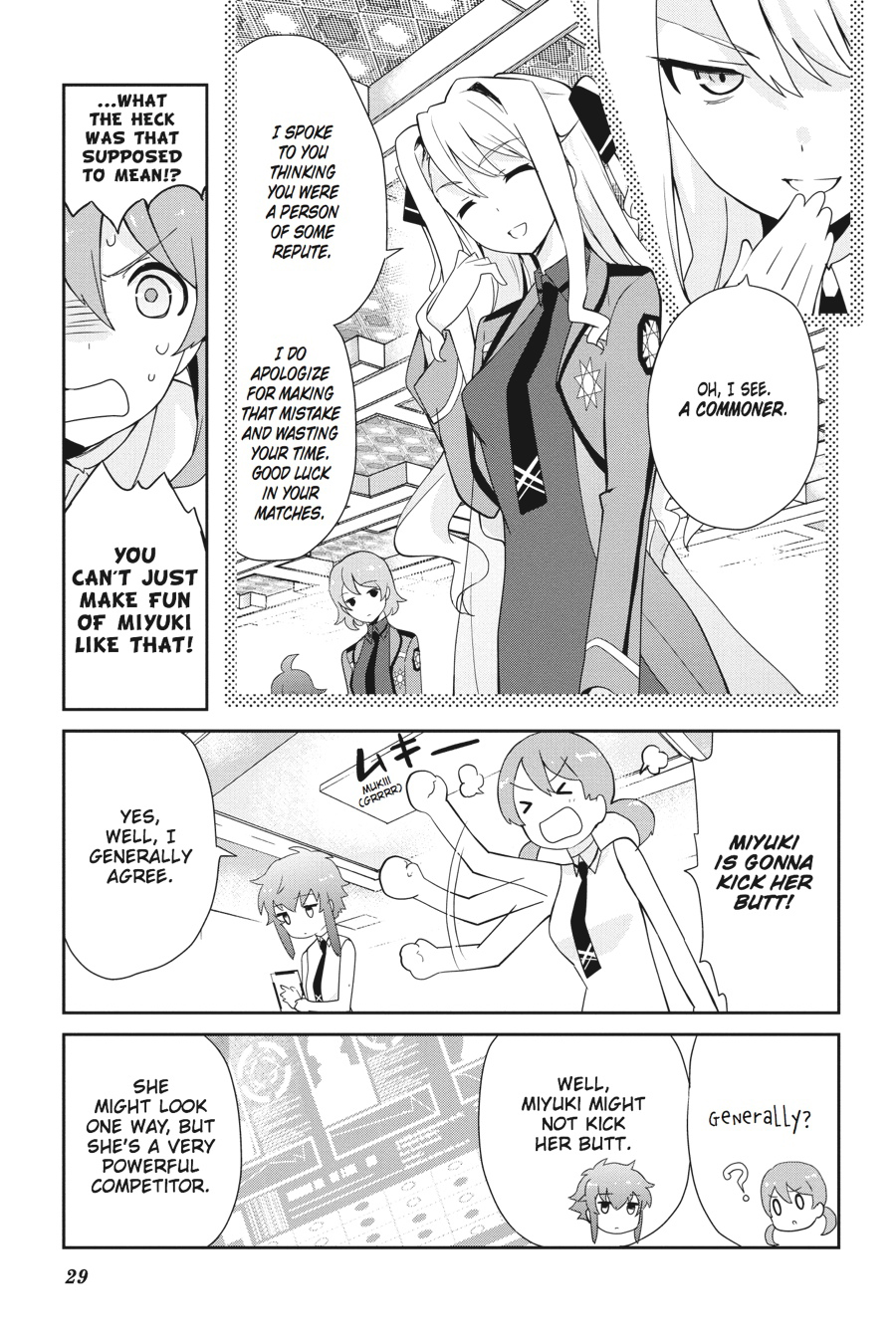 Mahouka Koukou no Yuutousei Chapter 25 page 11 - Chapter 25