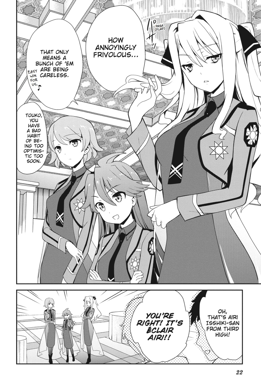 Mahouka Koukou no Yuutousei Chapter 25 page 4 - Chapter 25