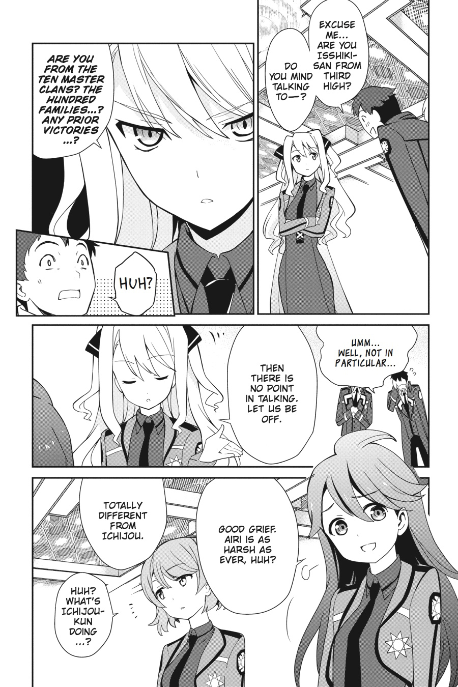 Mahouka Koukou no Yuutousei Chapter 25 page 5 - Chapter 25