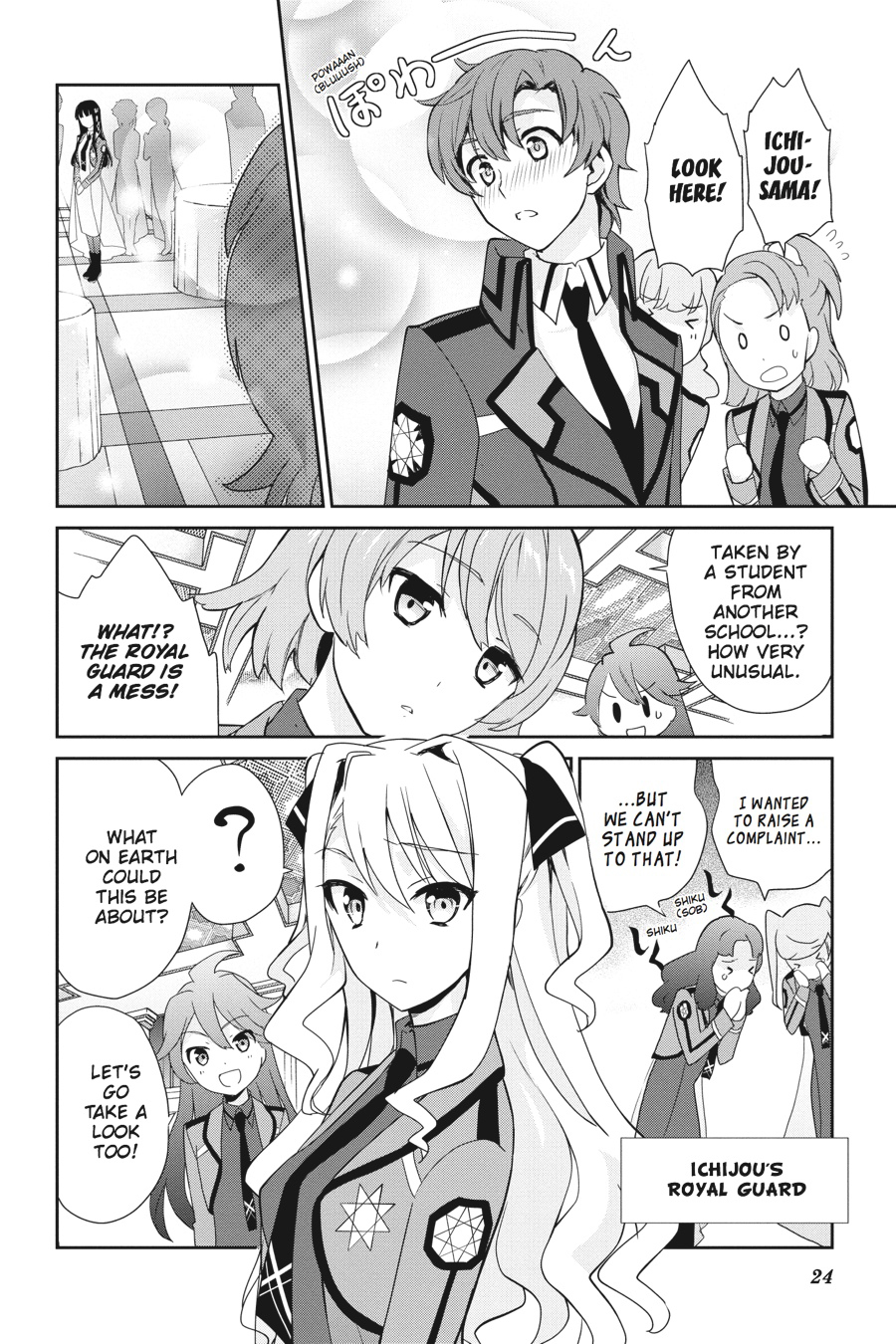 Mahouka Koukou no Yuutousei Chapter 25 page 6 - Chapter 25