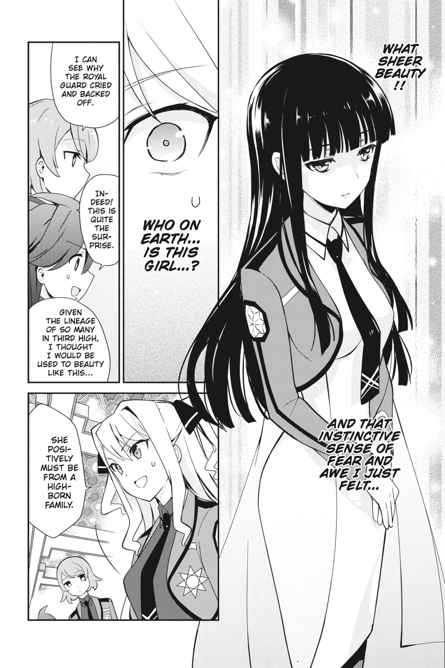 Mahouka Koukou no Yuutousei Chapter 25 page 8 - Chapter 25