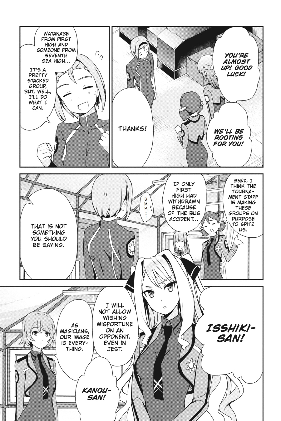 Mahouka Koukou no Yuutousei Chapter 26 page 13 - Chapter 26
