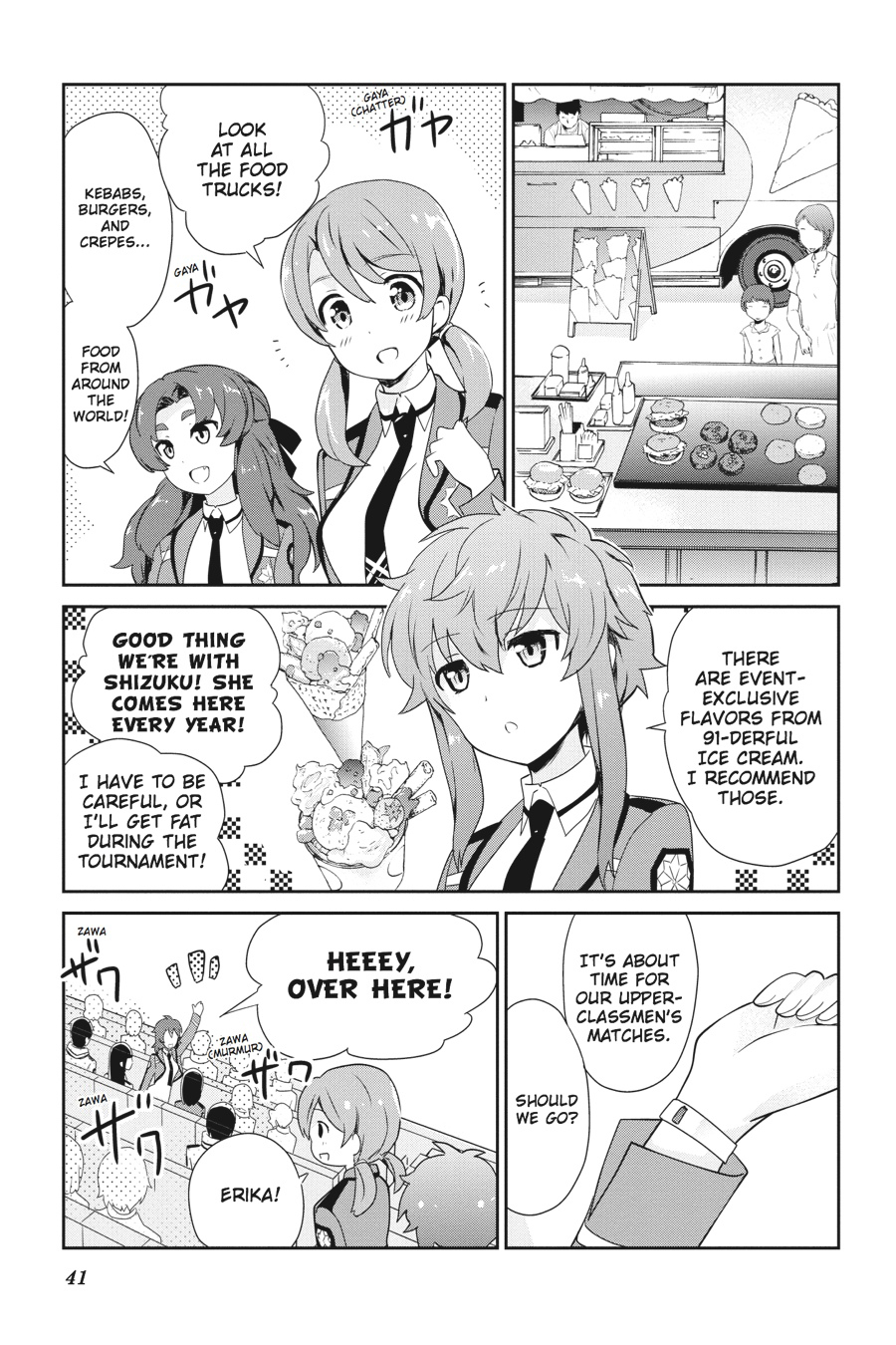Mahouka Koukou no Yuutousei Chapter 26 page 3 - Chapter 26