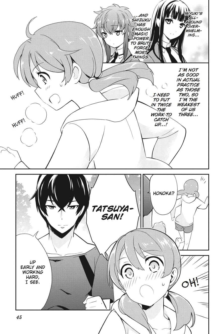 Mahouka Koukou no Yuutousei Chapter 26 page 7 - Chapter 26