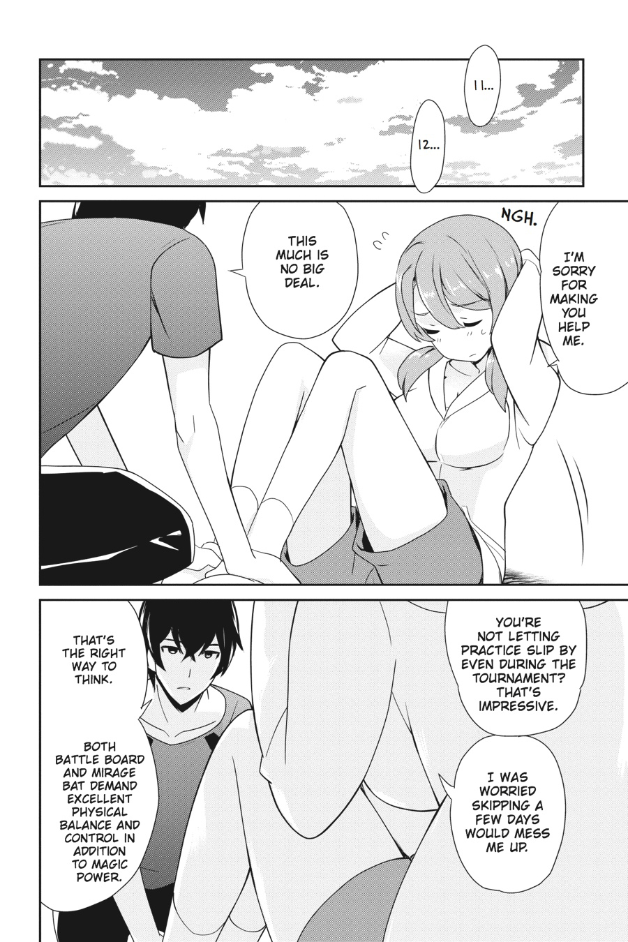 Mahouka Koukou no Yuutousei Chapter 26 page 8 - Chapter 26