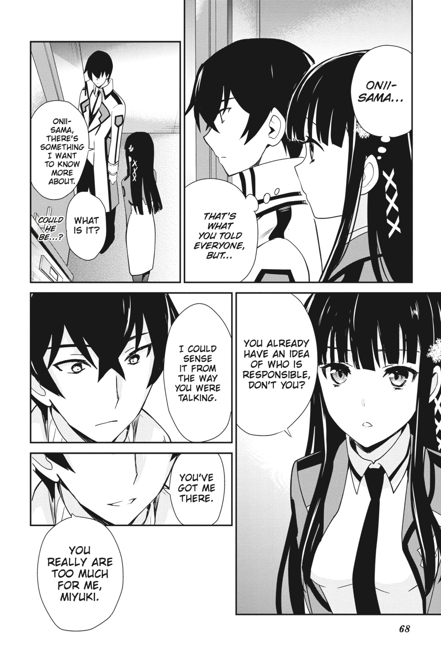 Mahouka Koukou no Yuutousei Chapter 27 page 10 - Chapter 27