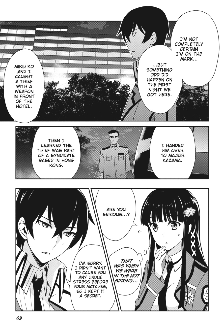 Mahouka Koukou no Yuutousei Chapter 27 page 11 - Chapter 27