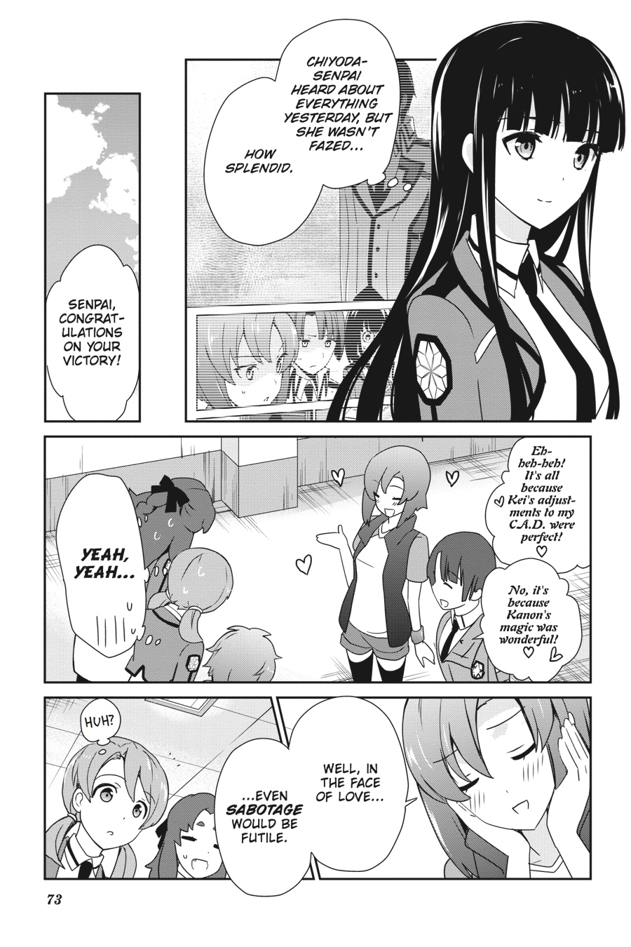 Mahouka Koukou no Yuutousei Chapter 27 page 15 - Chapter 27