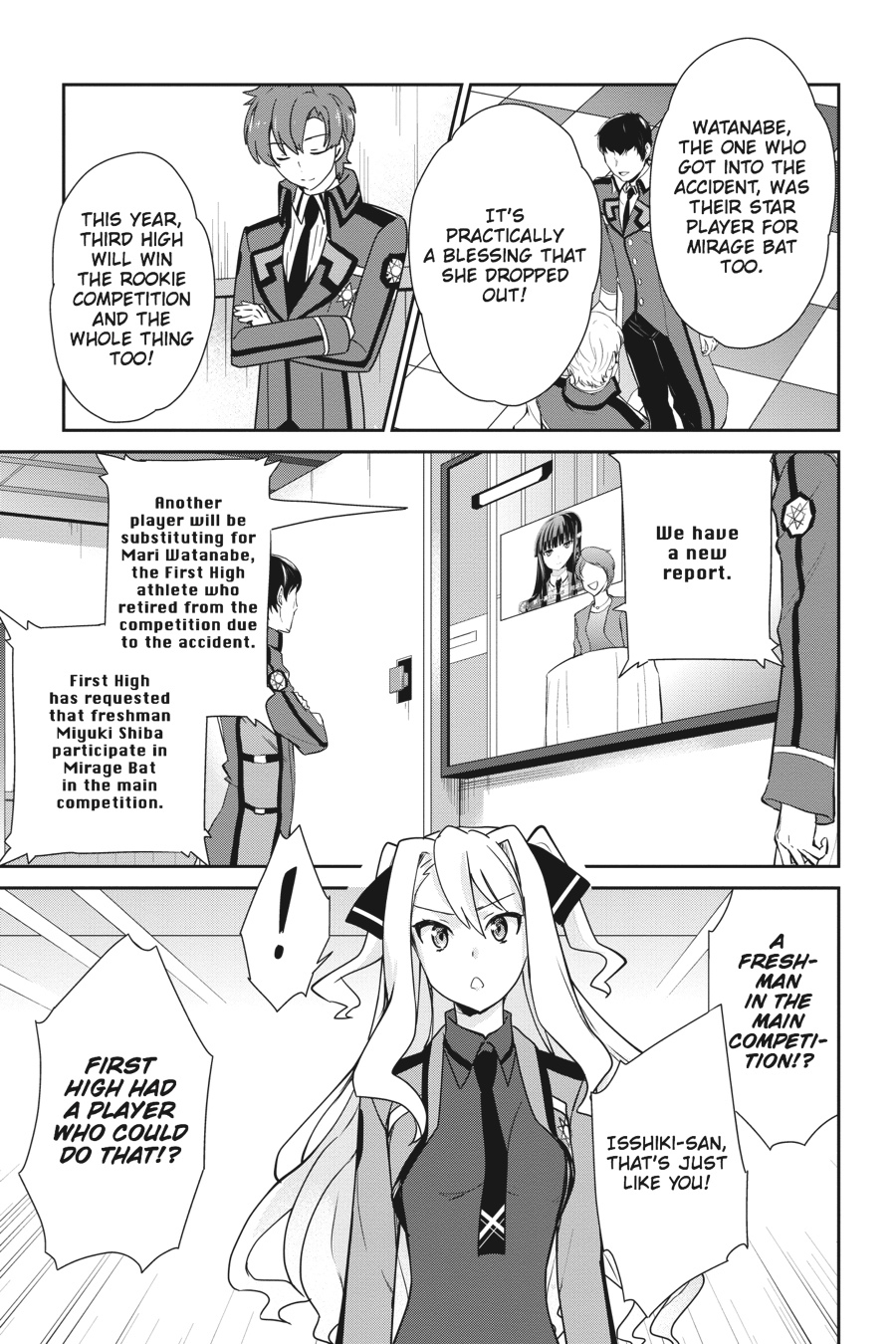 Mahouka Koukou no Yuutousei Chapter 27 page 21 - Chapter 27