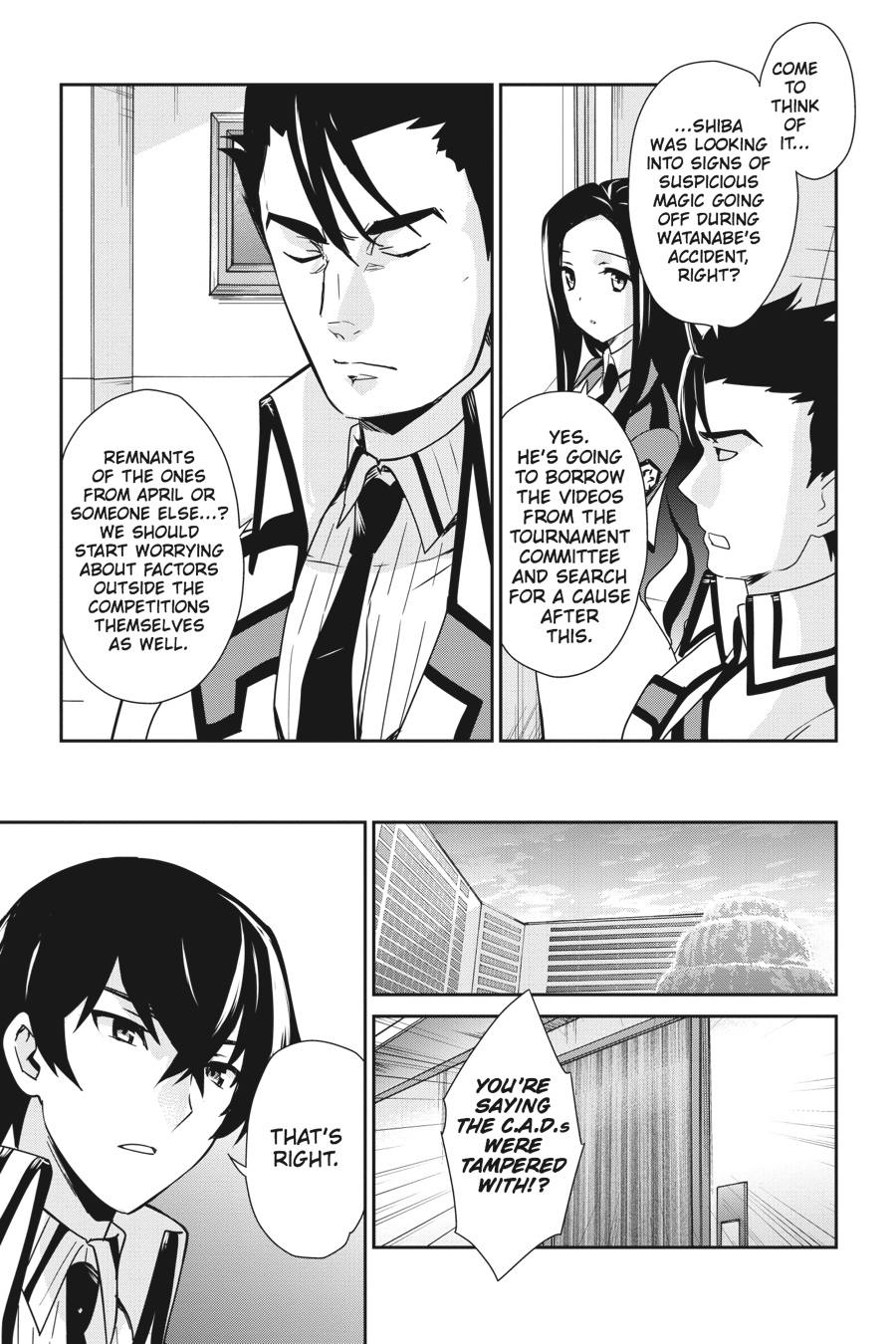 Mahouka Koukou no Yuutousei Chapter 27 page 7 - Chapter 27