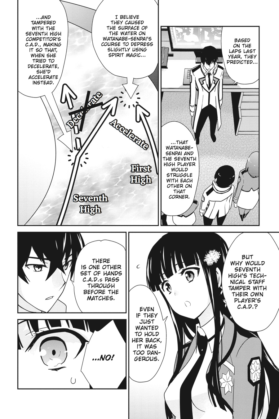 Mahouka Koukou no Yuutousei Chapter 27 page 8 - Chapter 27