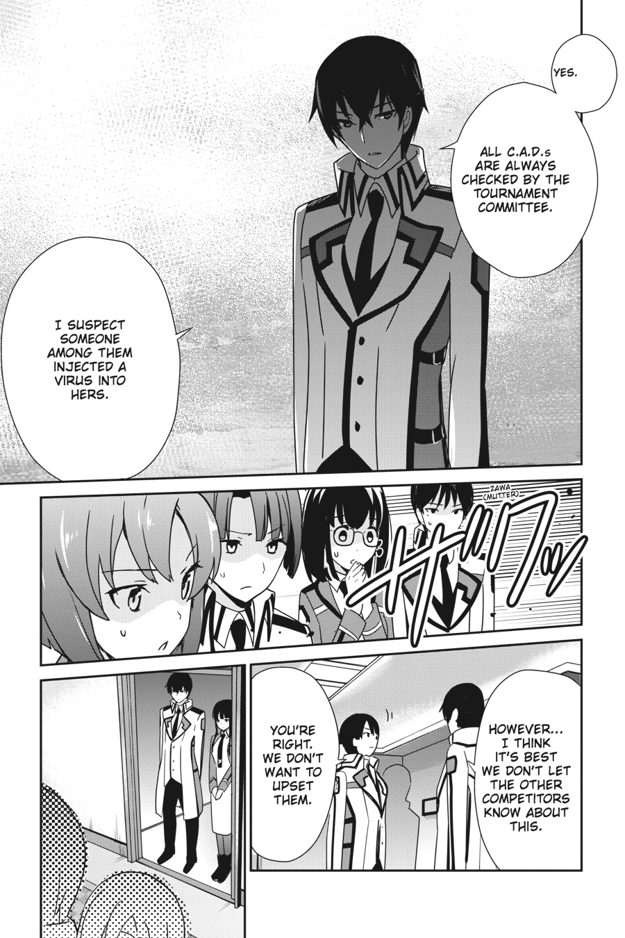 Mahouka Koukou no Yuutousei Chapter 27 page 9 - Chapter 27