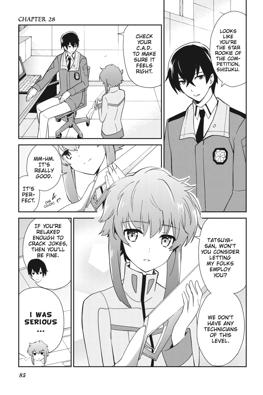 Mahouka Koukou no Yuutousei Chapter 28 page 1 - Chapter 28