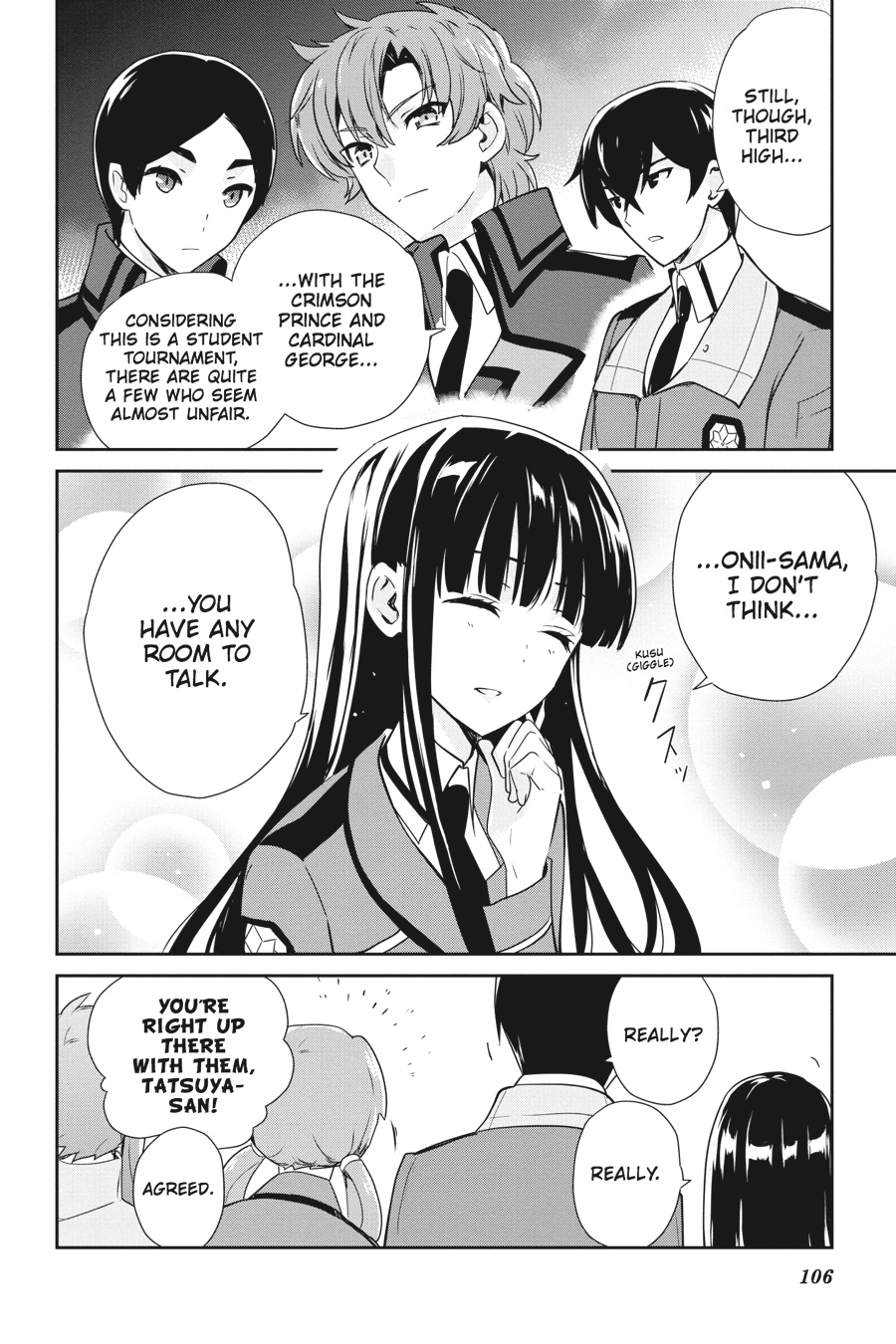 Mahouka Koukou no Yuutousei Chapter 28 page 21 - Chapter 28