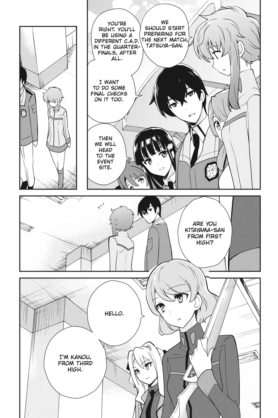 Mahouka Koukou no Yuutousei Chapter 28 page 22 - Chapter 28