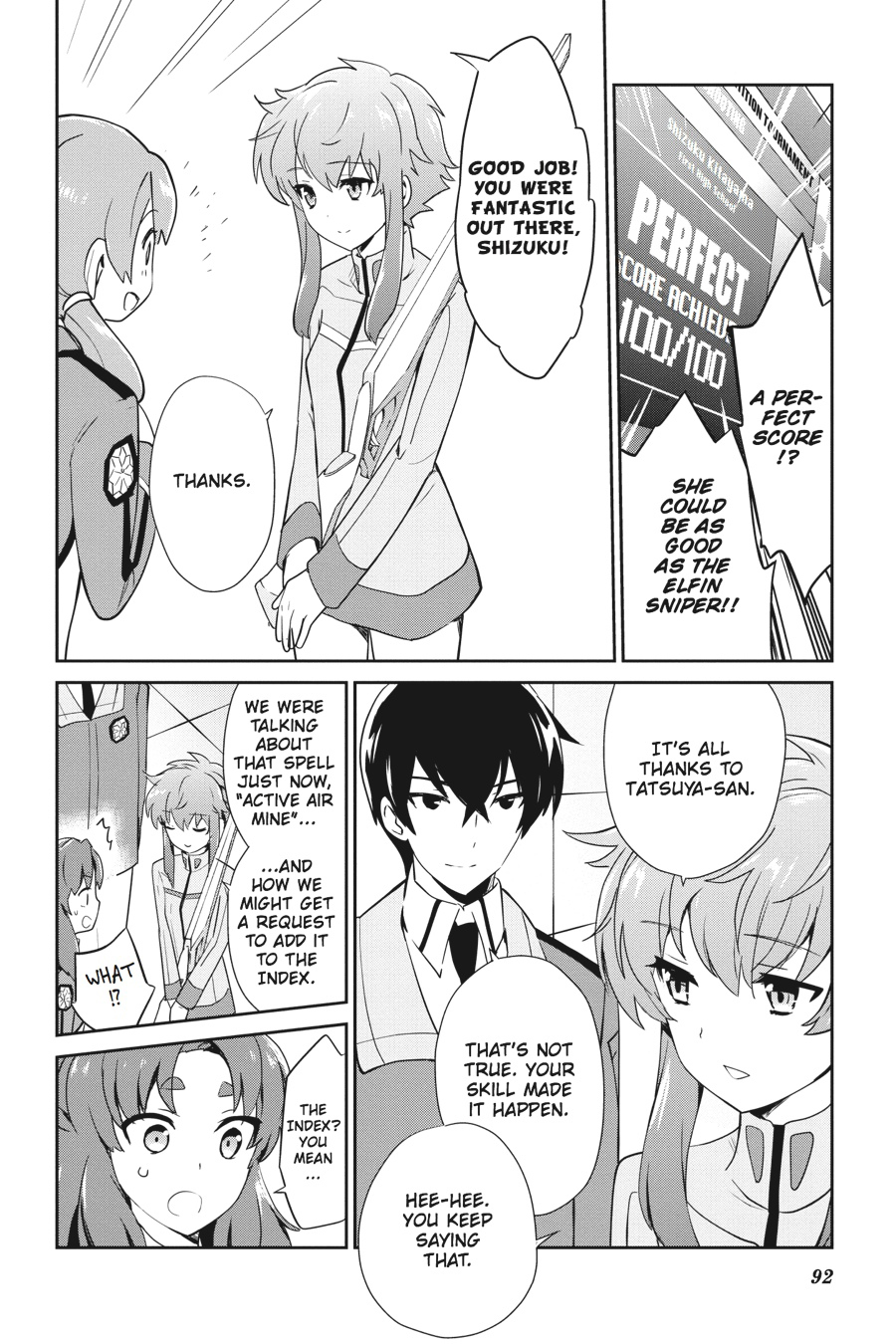 Mahouka Koukou no Yuutousei Chapter 28 page 8 - Chapter 28