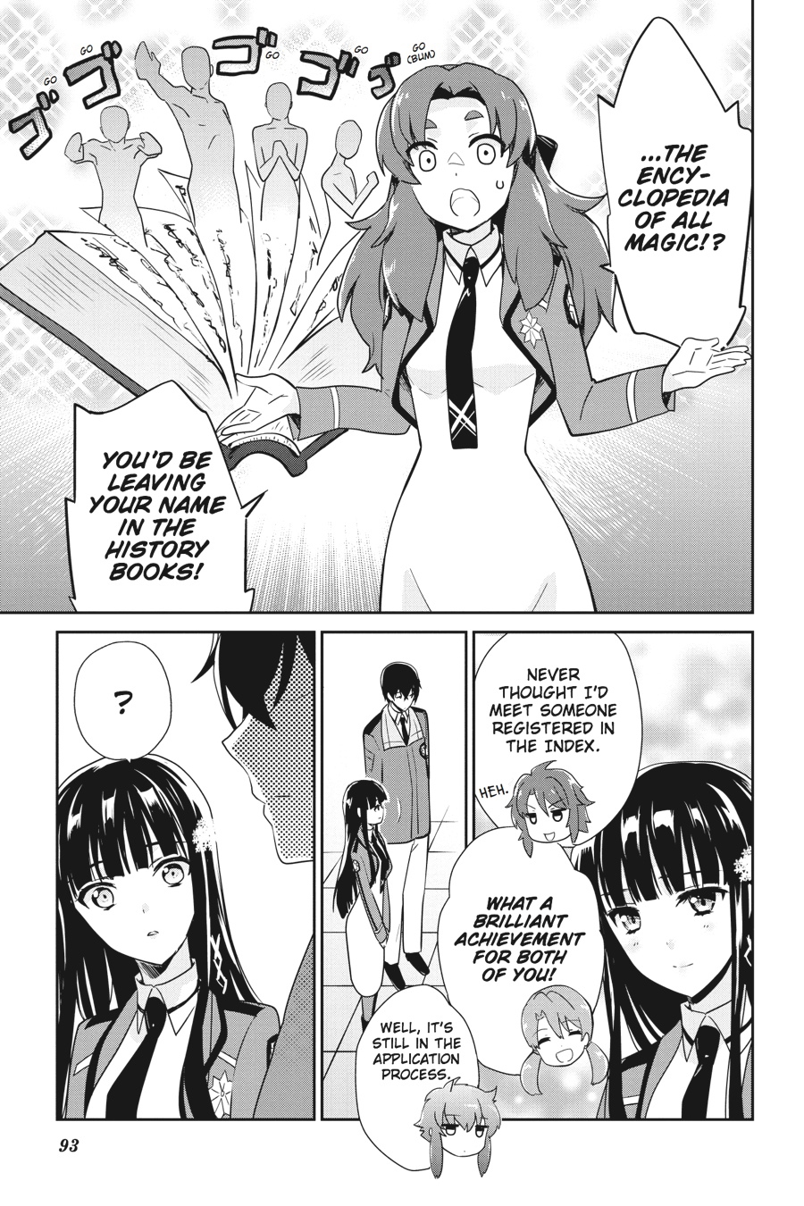 Mahouka Koukou no Yuutousei Chapter 28 page 9 - Chapter 28