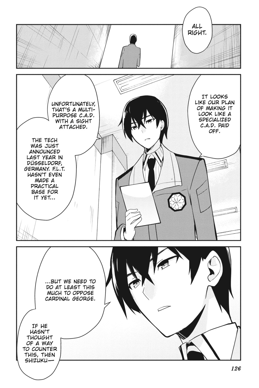 Mahouka Koukou no Yuutousei Chapter 29 page 16 - Chapter 29