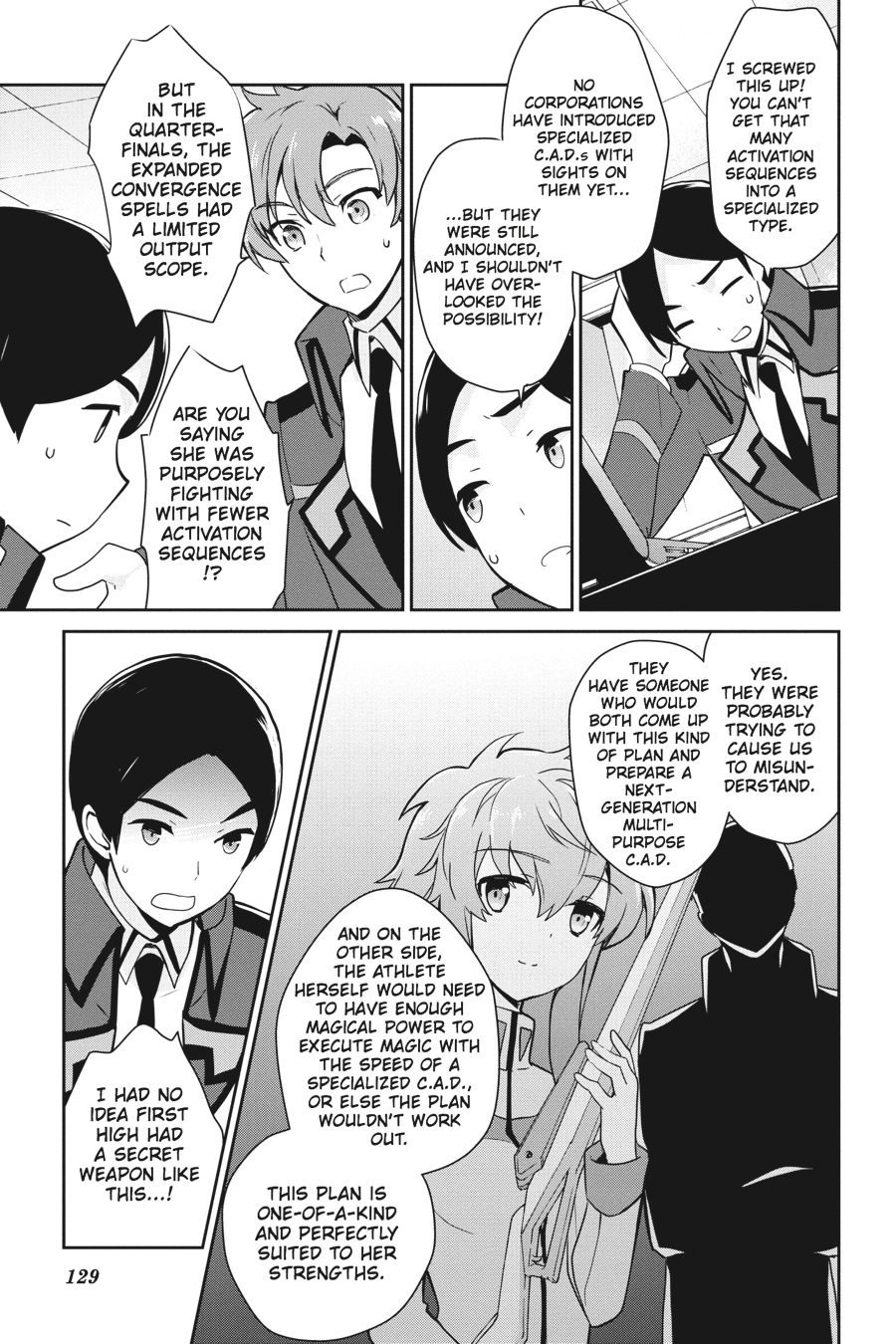 Mahouka Koukou no Yuutousei Chapter 29 page 19 - Chapter 29