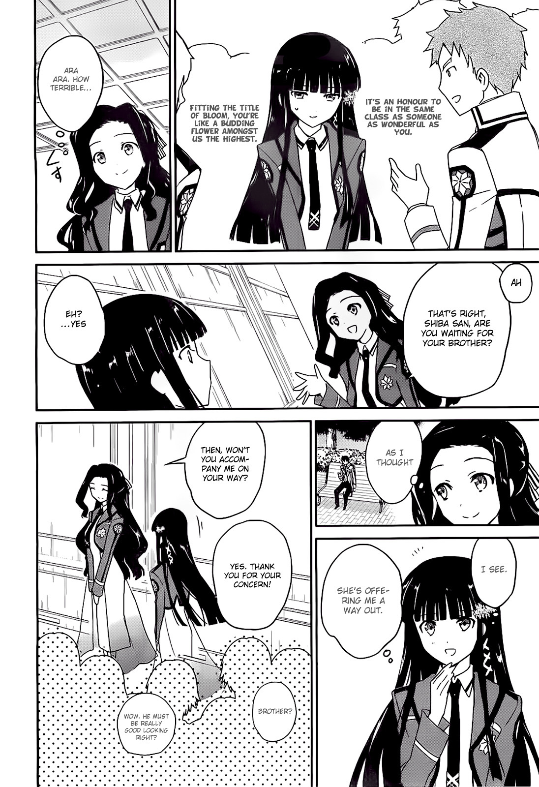 Mahouka Koukou no Yuutousei Chapter 3 page 10 - Chapter 3: Chapter 3