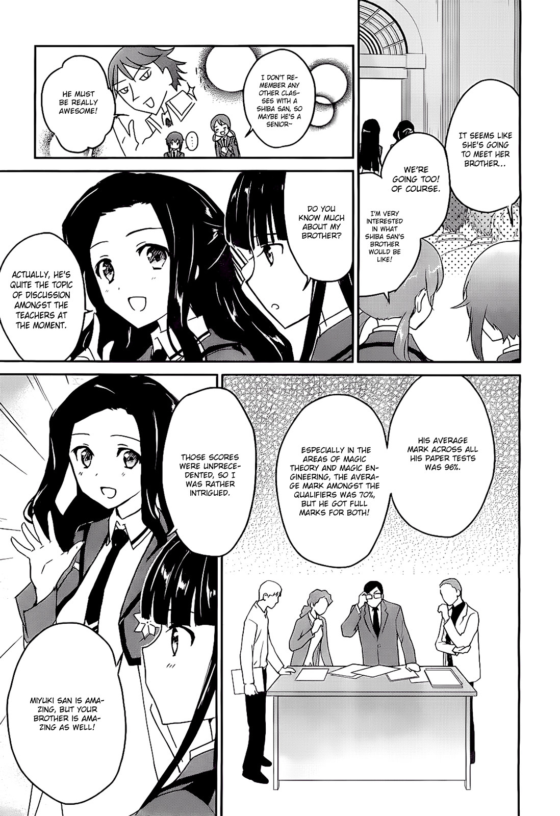 Mahouka Koukou no Yuutousei Chapter 3 page 11 - Chapter 3: Chapter 3
