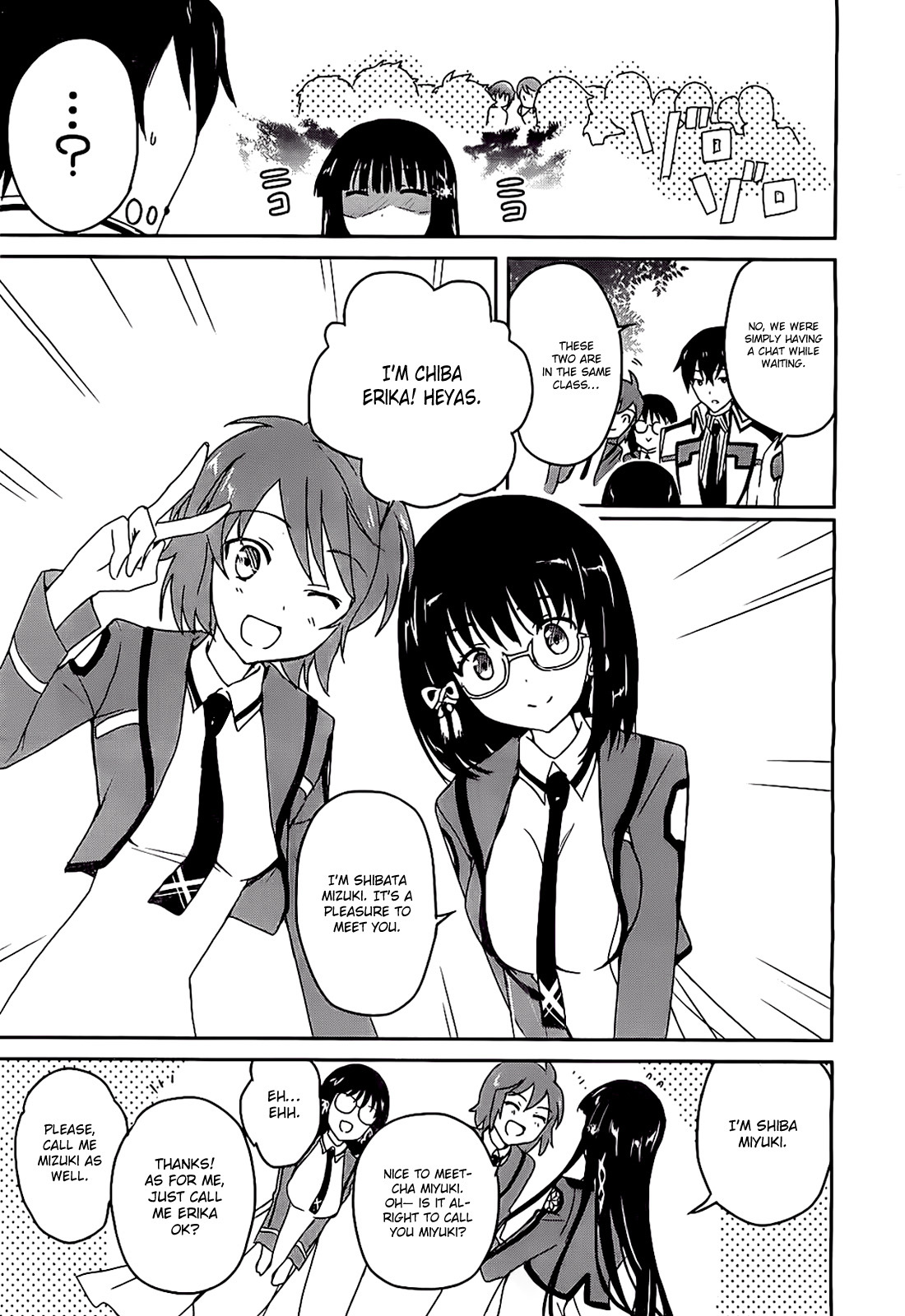 Mahouka Koukou no Yuutousei Chapter 3 page 15 - Chapter 3: Chapter 3