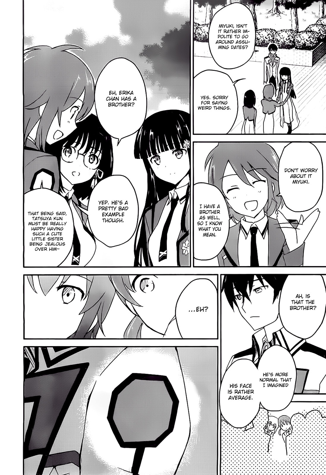 Mahouka Koukou no Yuutousei Chapter 3 page 16 - Chapter 3: Chapter 3