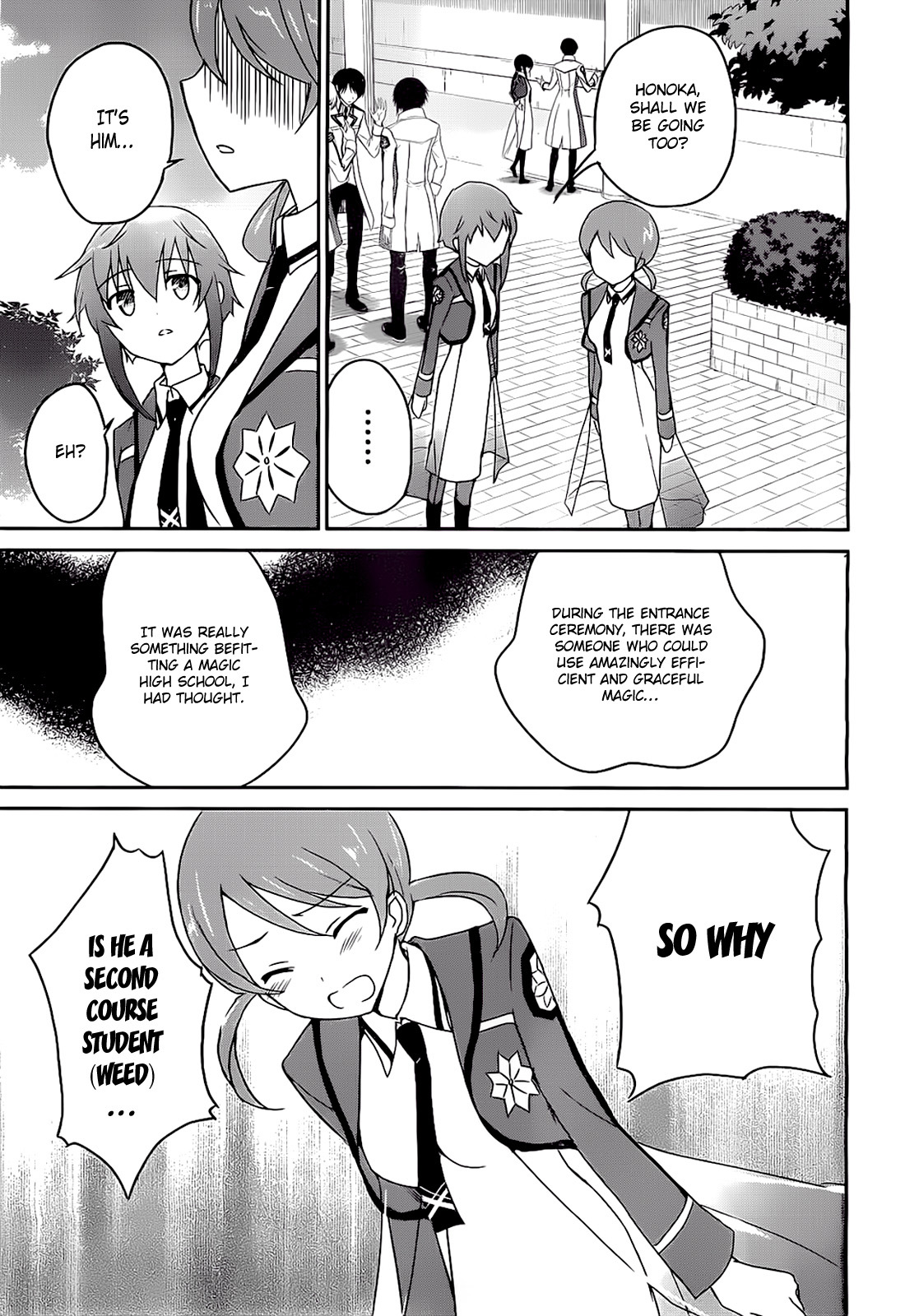 Mahouka Koukou no Yuutousei Chapter 3 page 19 - Chapter 3: Chapter 3