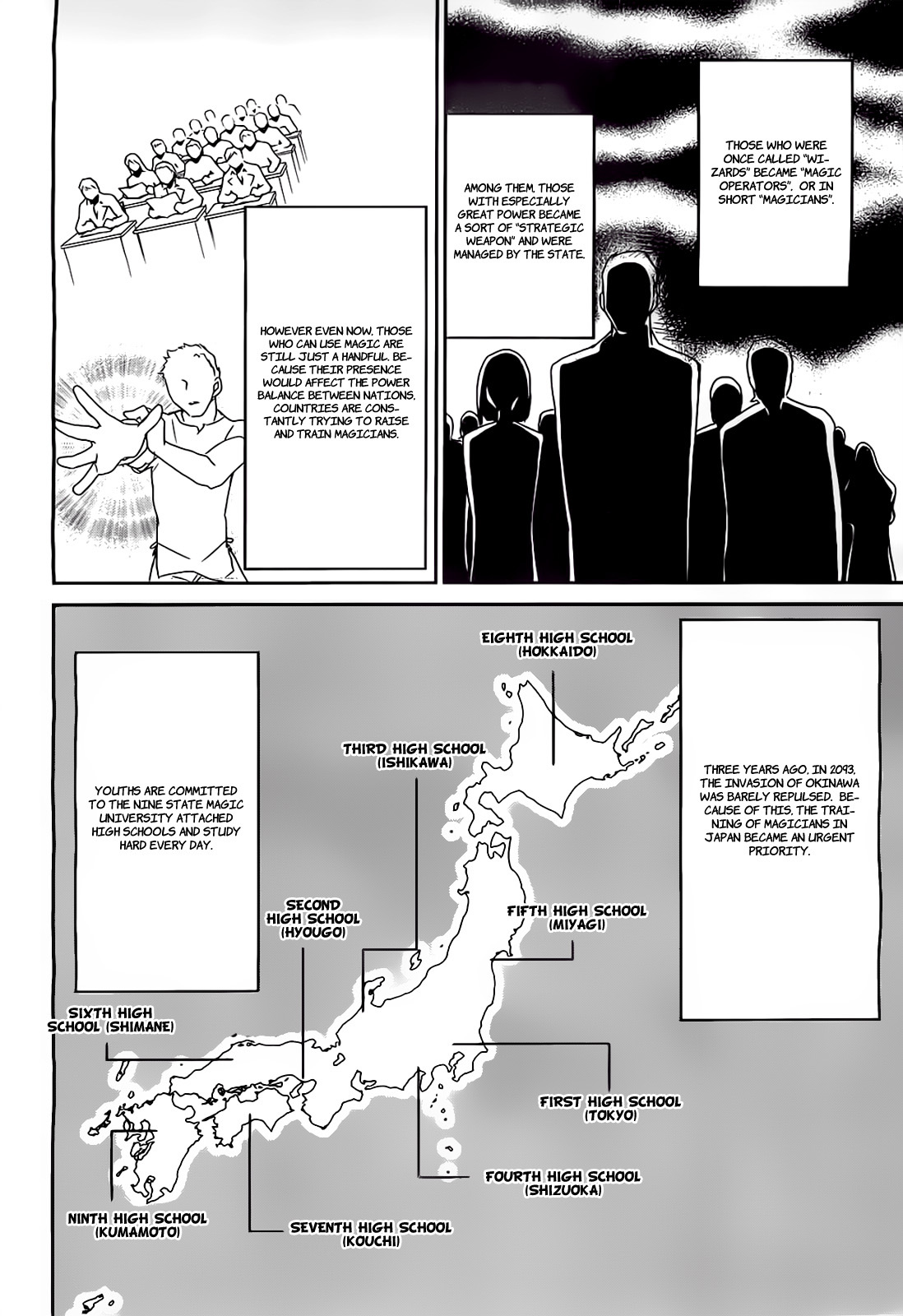Mahouka Koukou no Yuutousei Chapter 3 page 2 - Chapter 3: Chapter 3