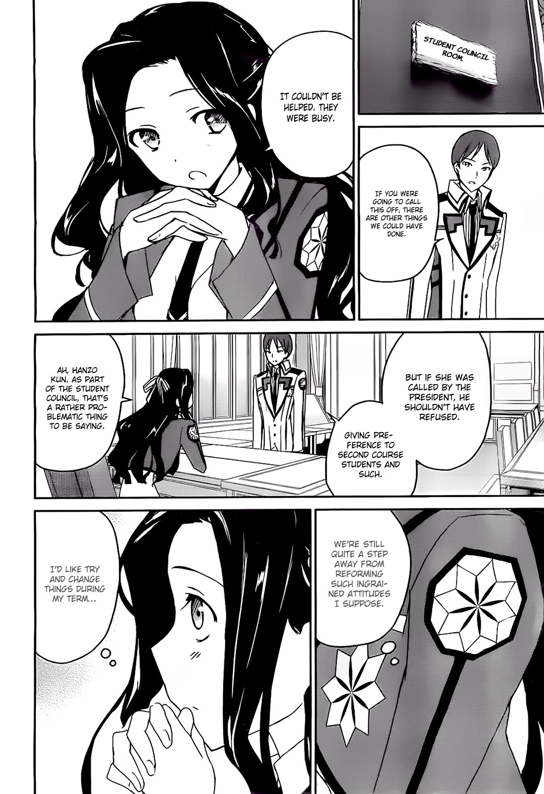 Mahouka Koukou no Yuutousei Chapter 3 page 20 - Chapter 3: Chapter 3