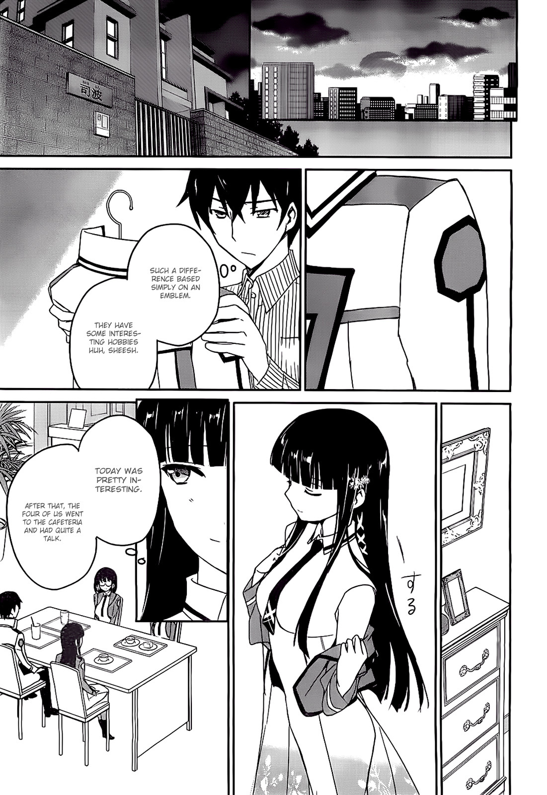 Mahouka Koukou no Yuutousei Chapter 3 page 21 - Chapter 3: Chapter 3