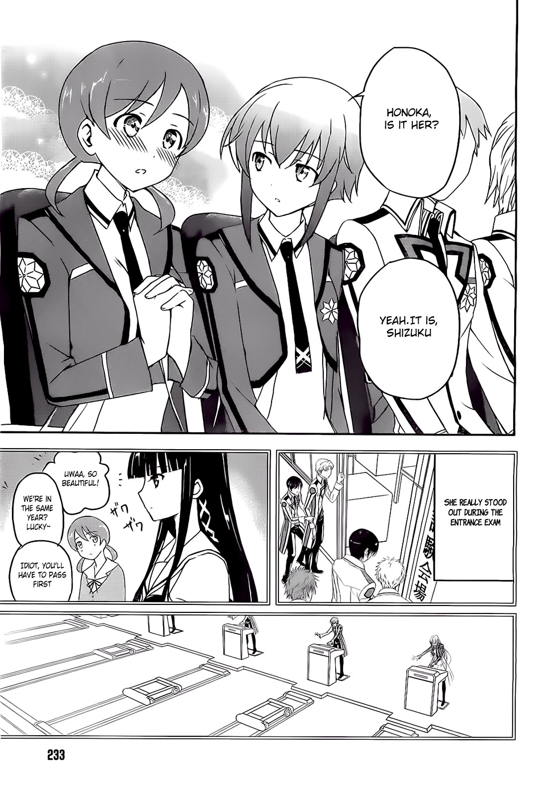 Mahouka Koukou no Yuutousei Chapter 3 page 5 - Chapter 3: Chapter 3