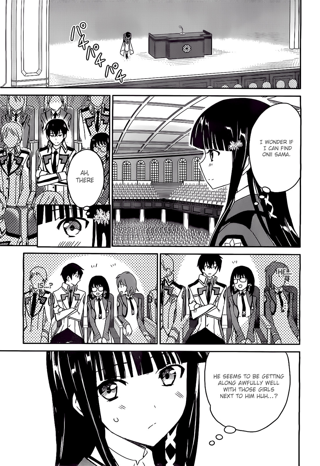 Mahouka Koukou no Yuutousei Chapter 3 page 7 - Chapter 3: Chapter 3